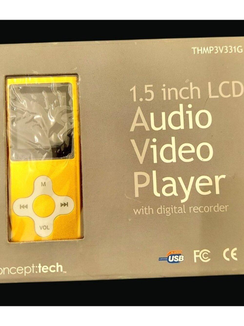 1.5 Inch LCD Audio Video Player With Digital Recorder & Accessories 1220